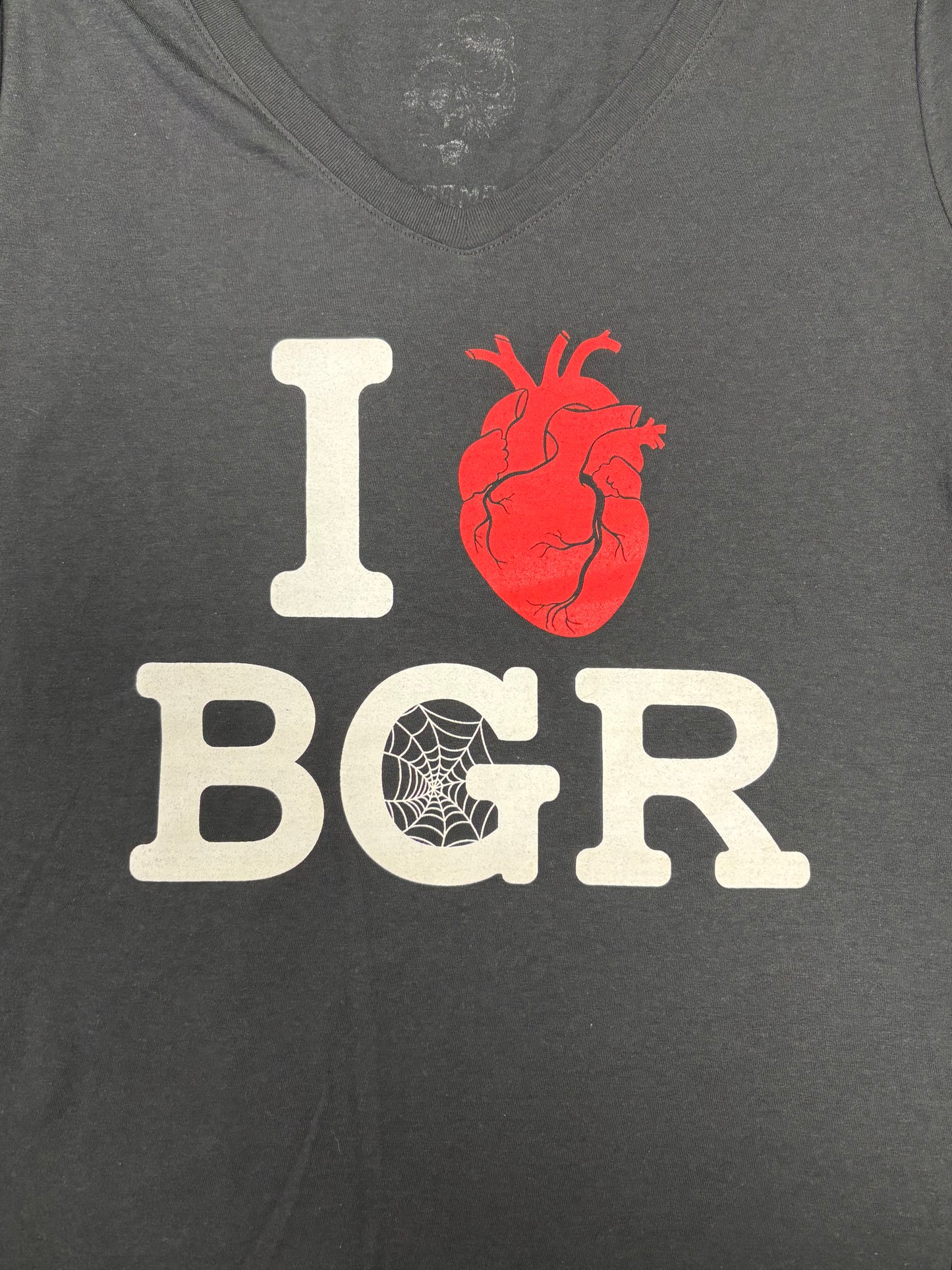 I Heart BGR - Women's V Neck Shirt
