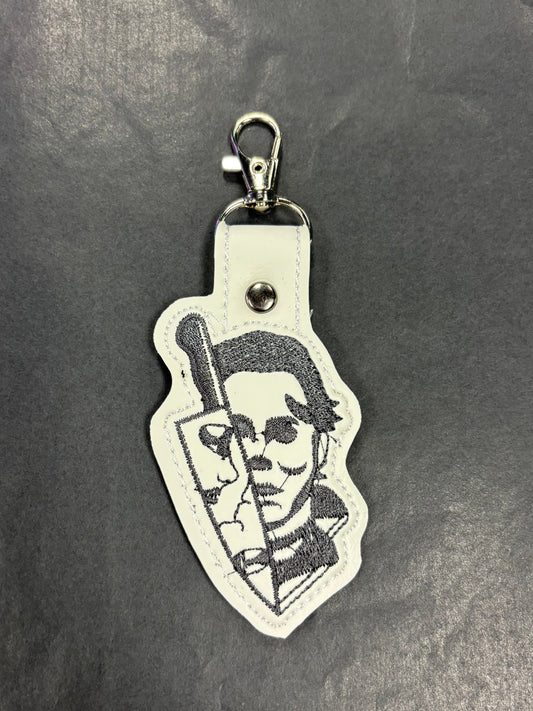 Michael Myers Knife - Stitched Keychain