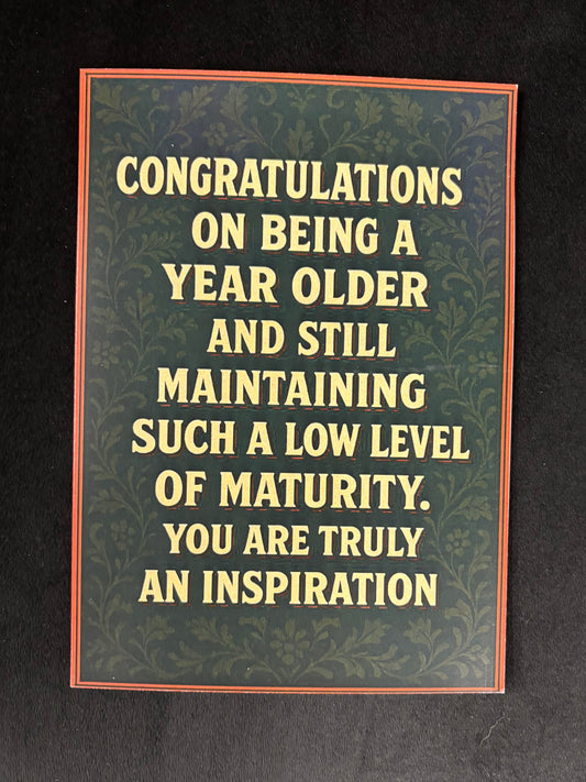 Inspiration - Birthday Card
