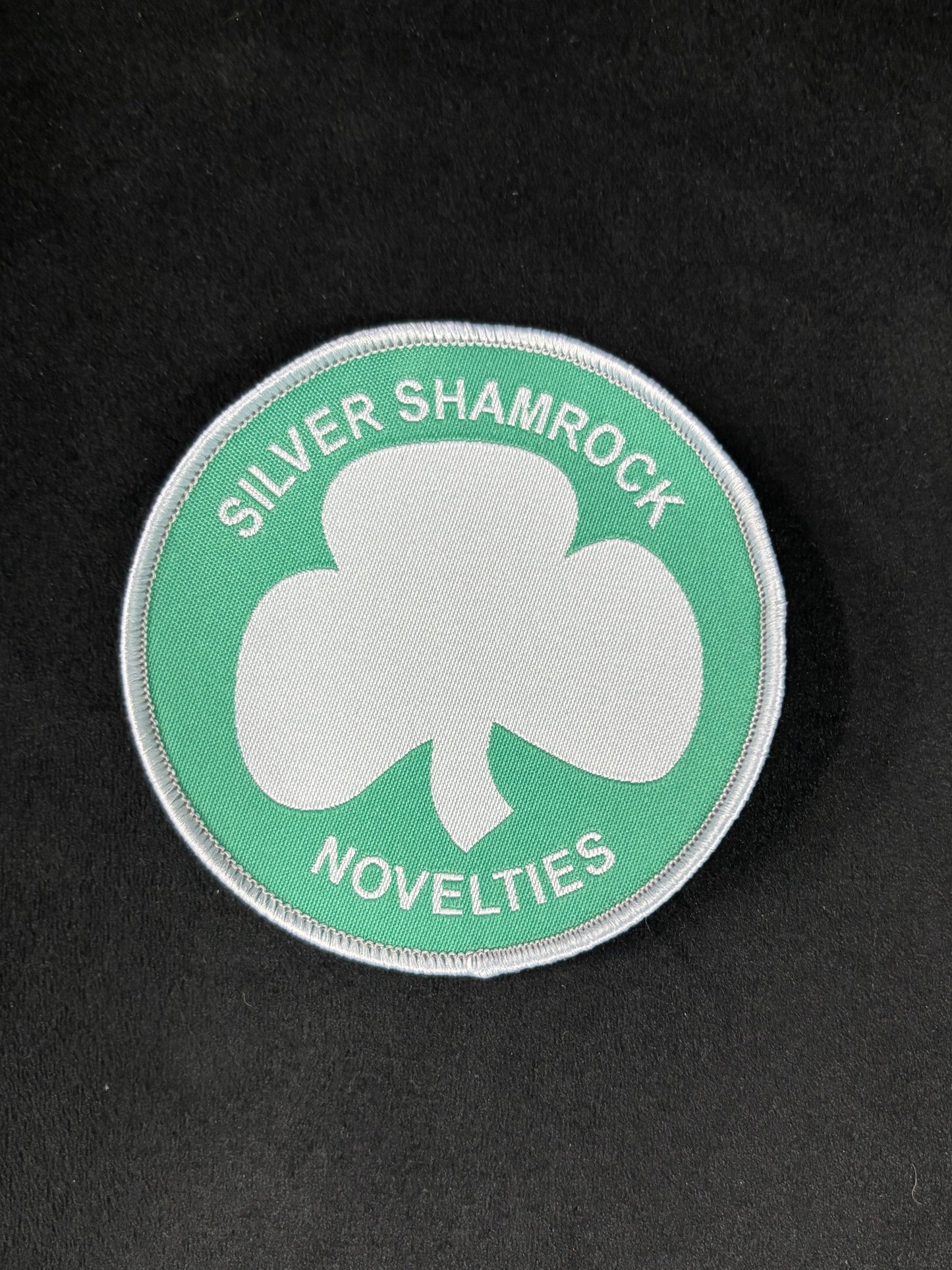 Silver Shamrock - patch