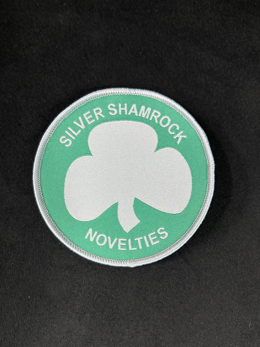 Silver Shamrock - patch