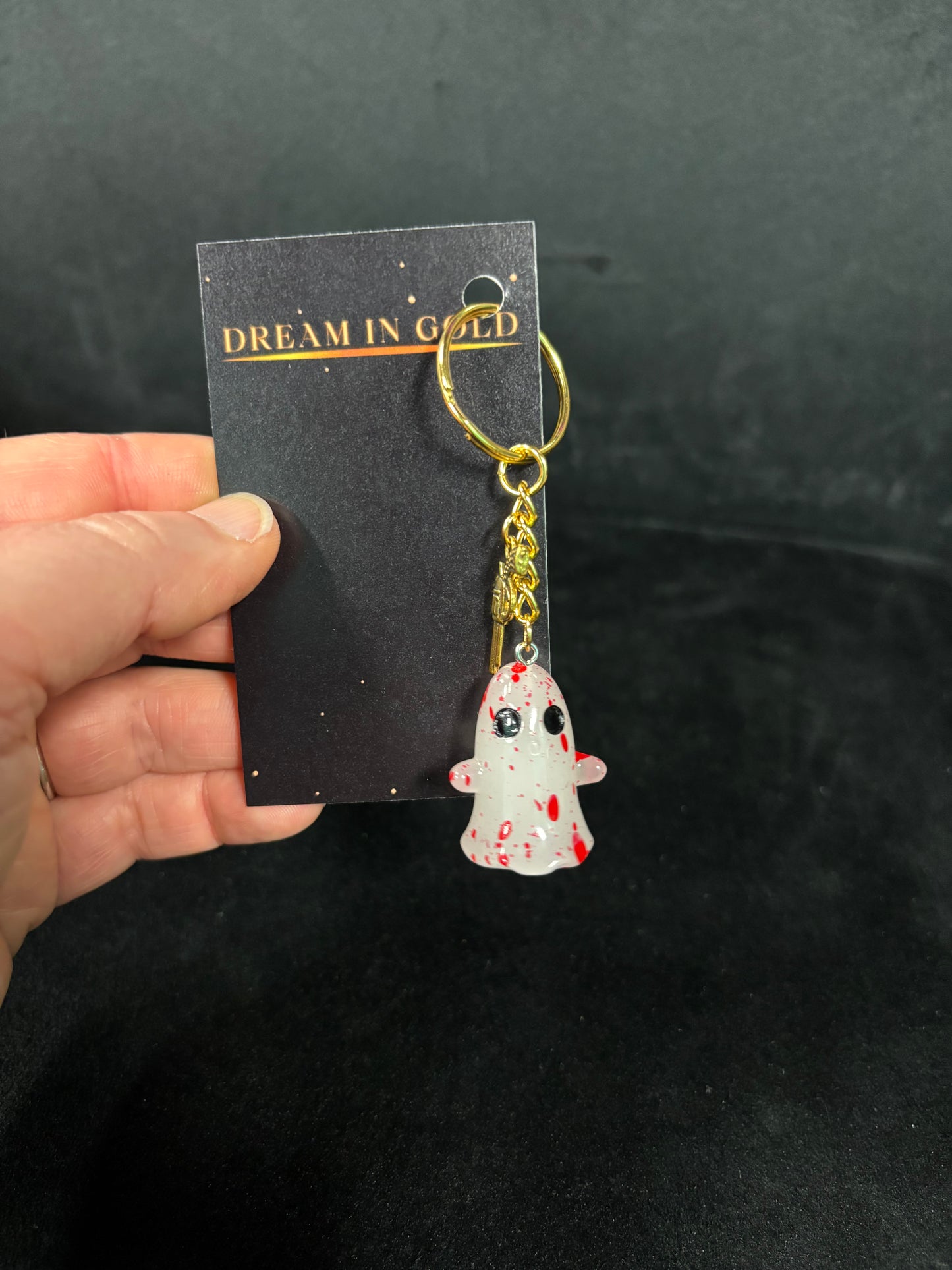 Small Charmed Ghost - Keychain