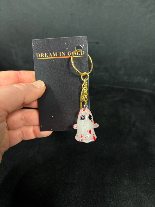 Small Charmed Ghost - Keychain
