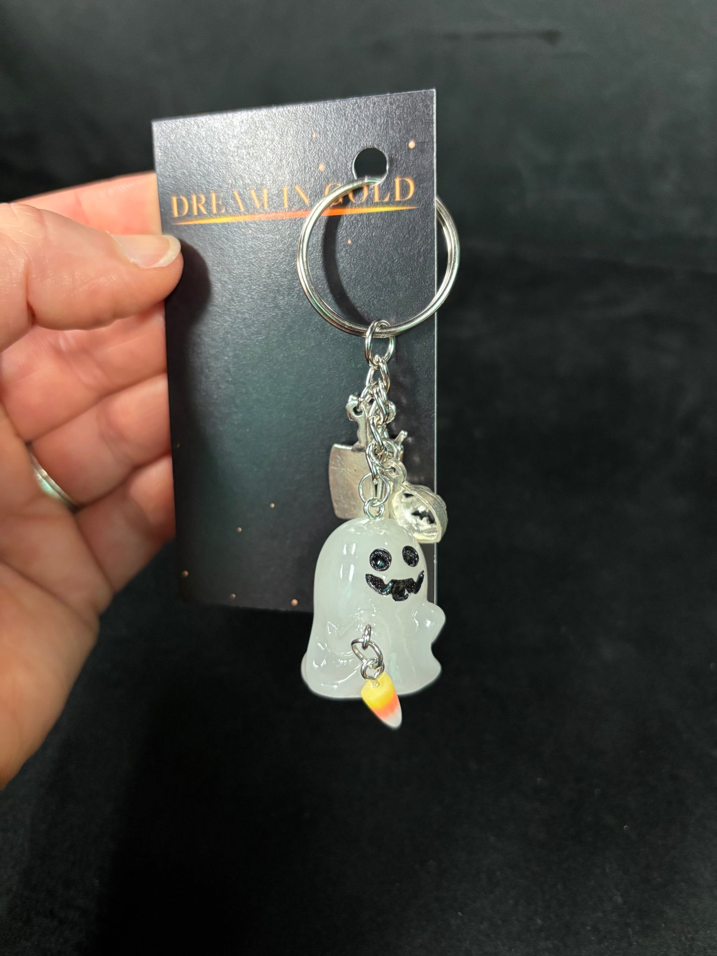 Large Charmed Ghost - Keychain