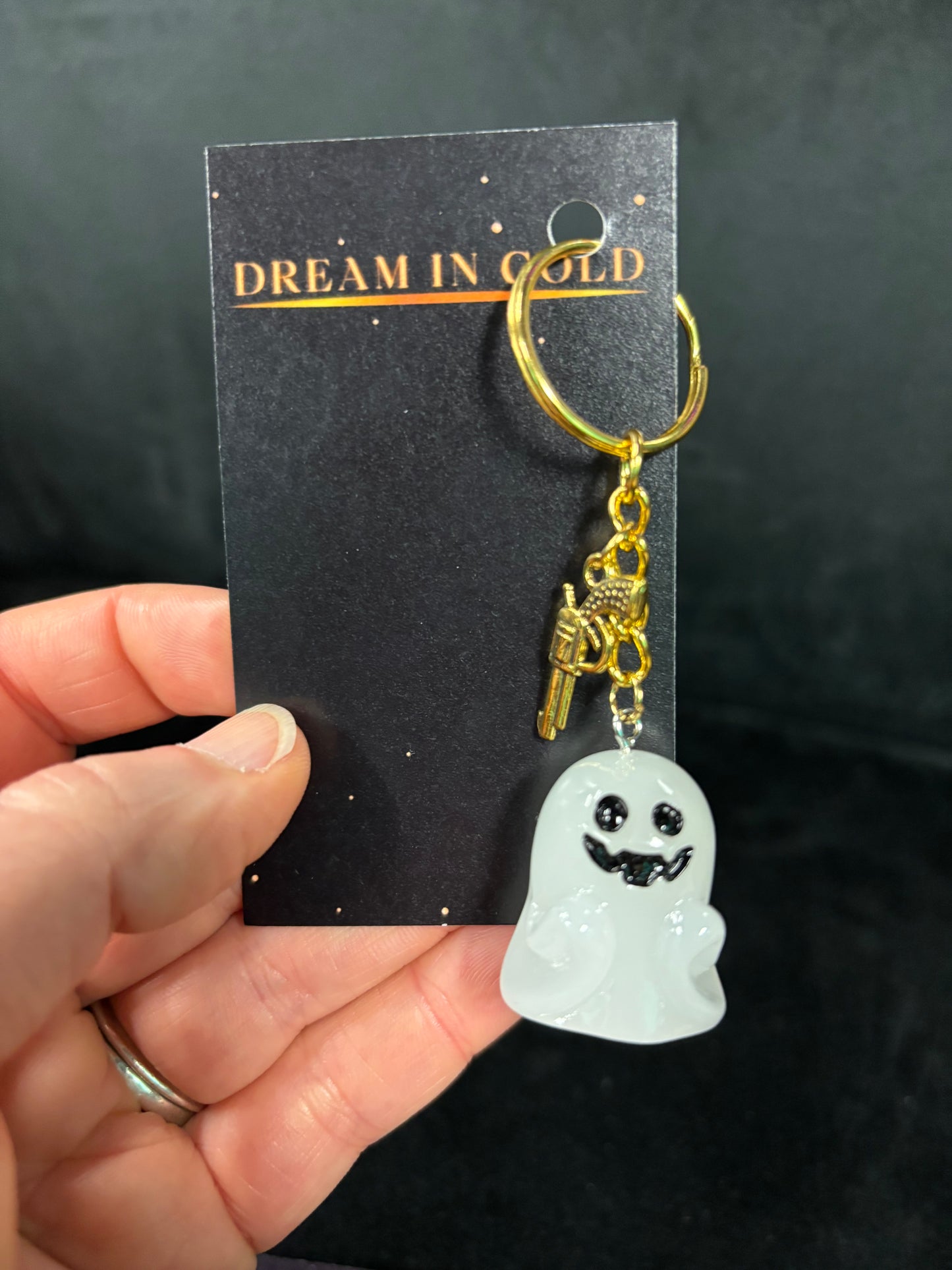 Small Charmed Ghost - Keychain