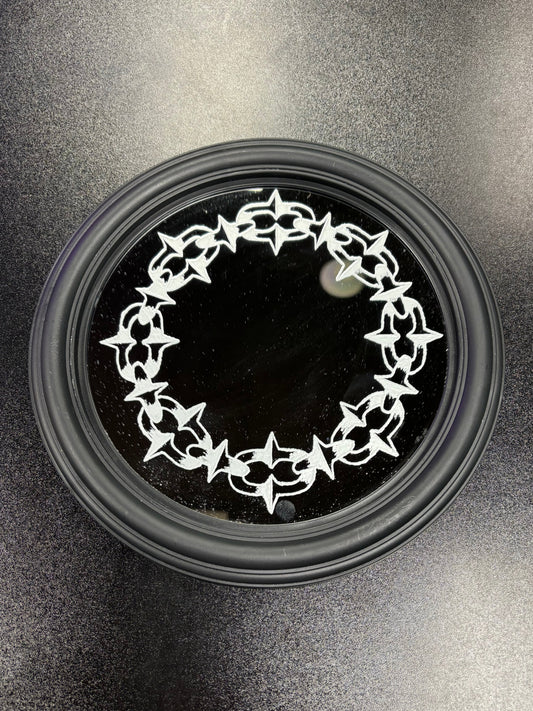 Chain Link - Etched Mirror
