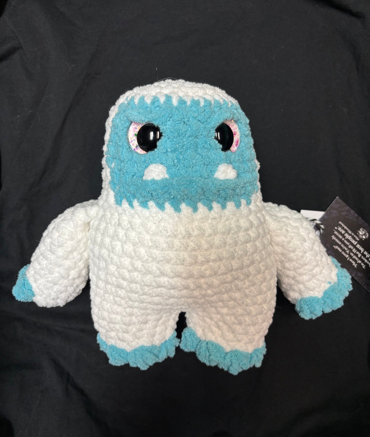 Yeti, full size - crochet creature