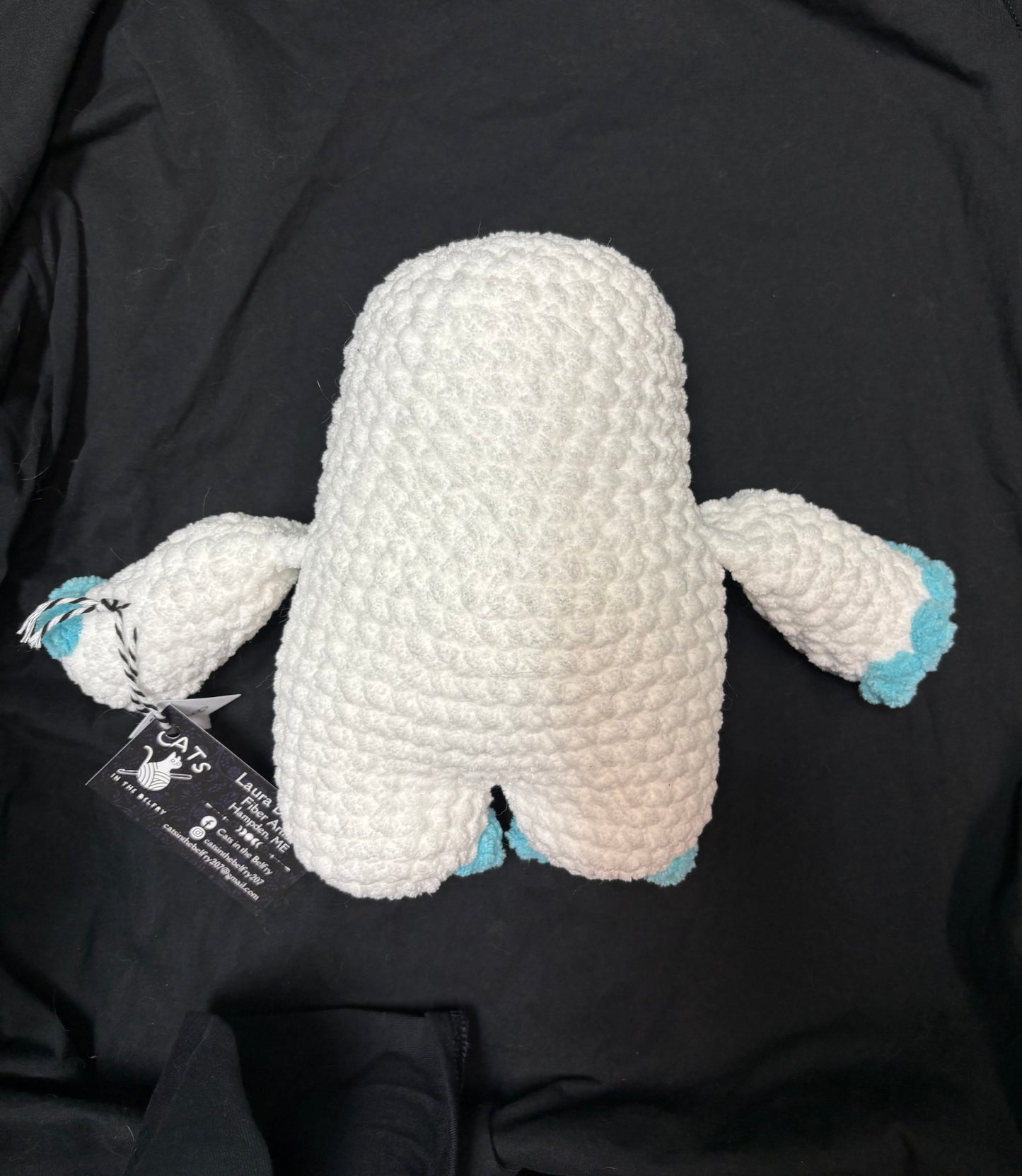 Yeti, full size - crochet creature