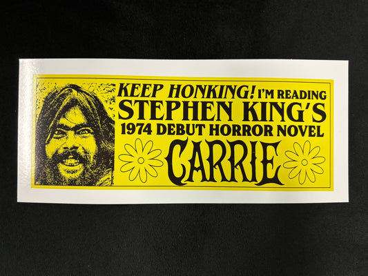 Carrie/ King - Bumper Sticker