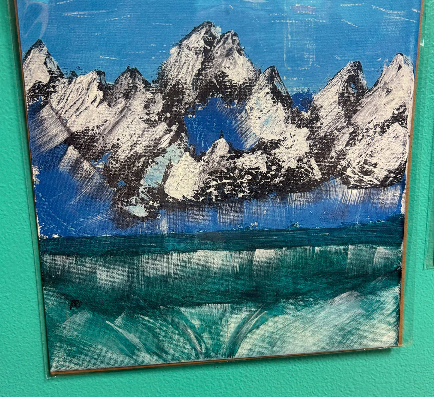 Sinking Mountain - Art Print