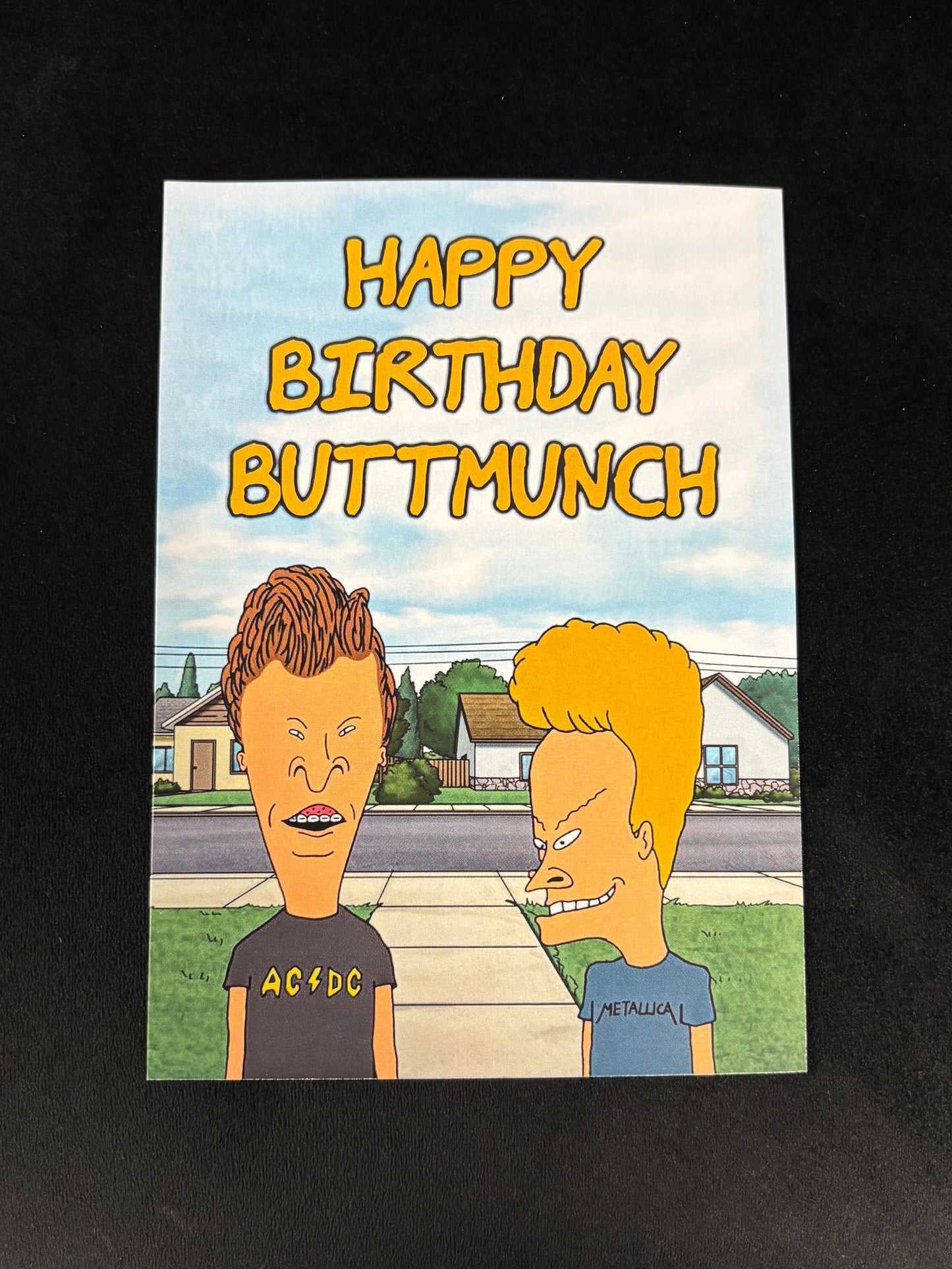 Beavis and Butthead - Birthday Card