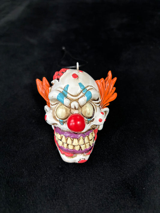 Creepy Zombie Clown - Ornament
