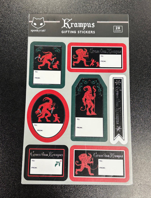 Krampus - Gift Label
