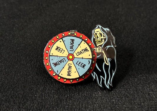 Leer Laugh Loathe - Pin