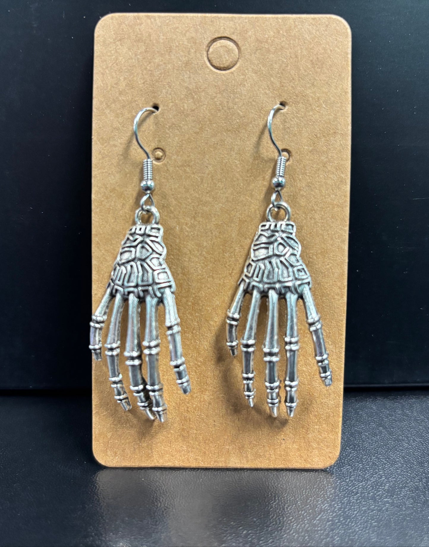 Metal Skelton Earrings