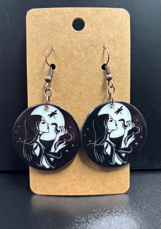 Snake Girl - Earrings