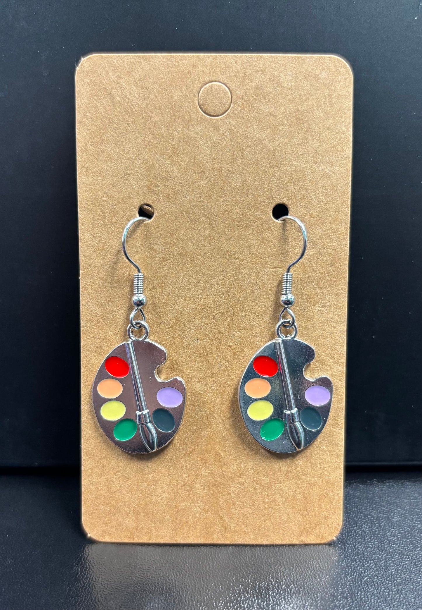 Metel Paint Palette - Earrings