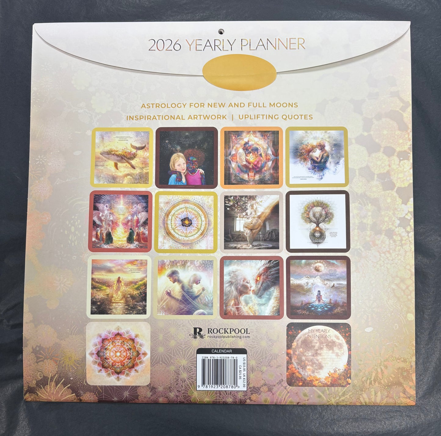 Moon 2026 - Wall Calendar
