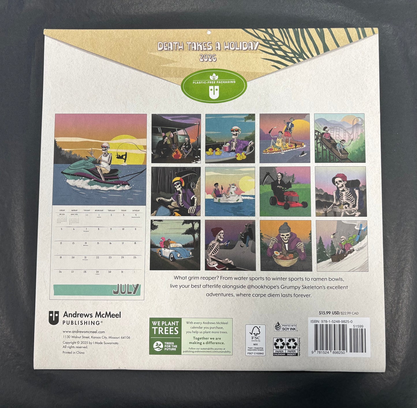 Death Takes a Holiday - Calendar