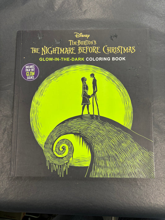 The Nightmare Before Christmas Glow in the Dark - Coloring Book