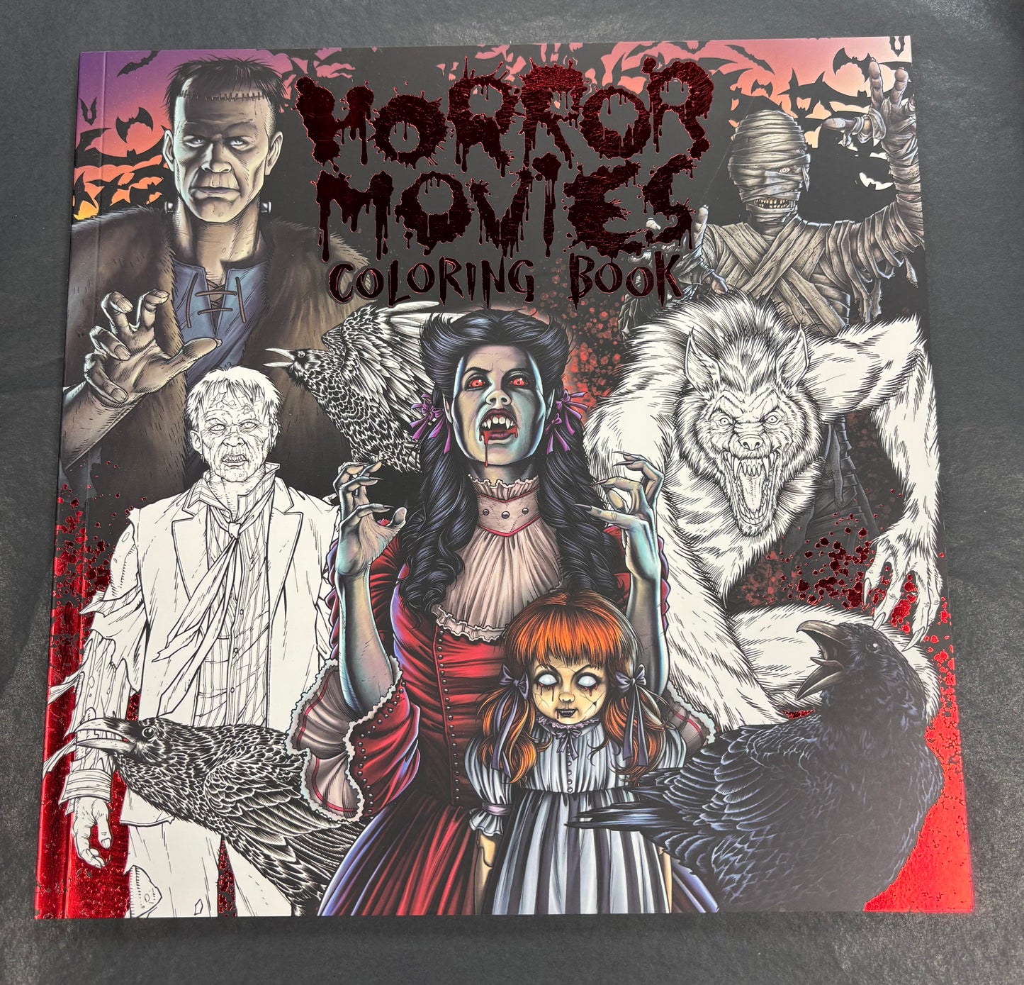Horror Movies - Coloring Book