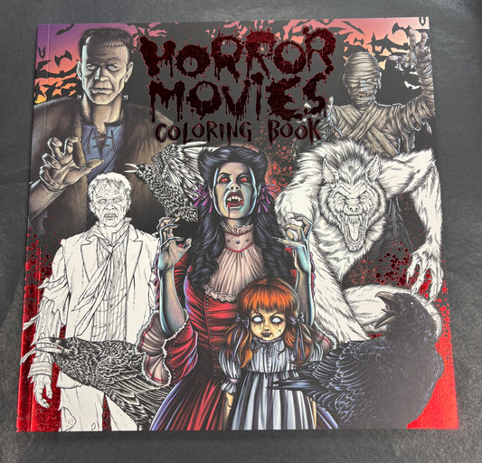 Horror Movies - Coloring Book