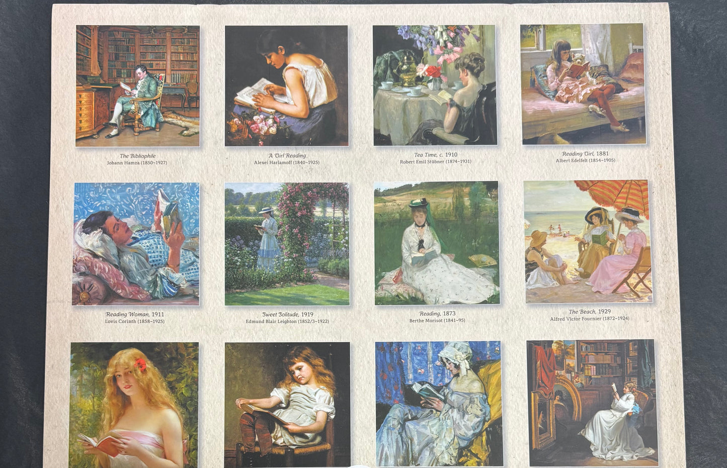 The Book Lovers - Wall Calendar