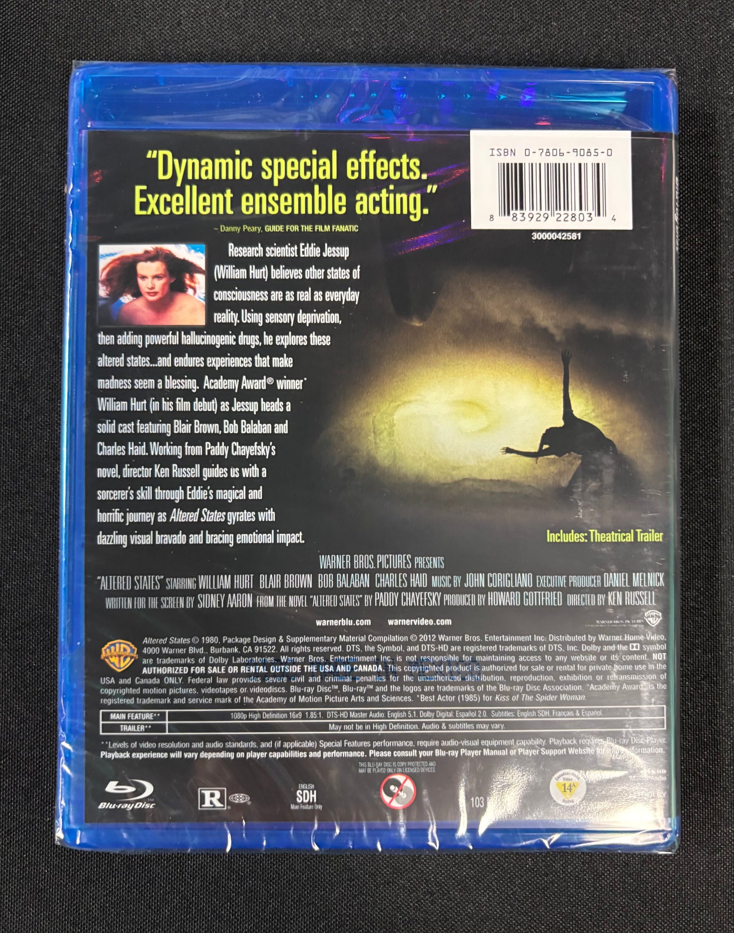 Altered States (1980) - Blu Ray - New