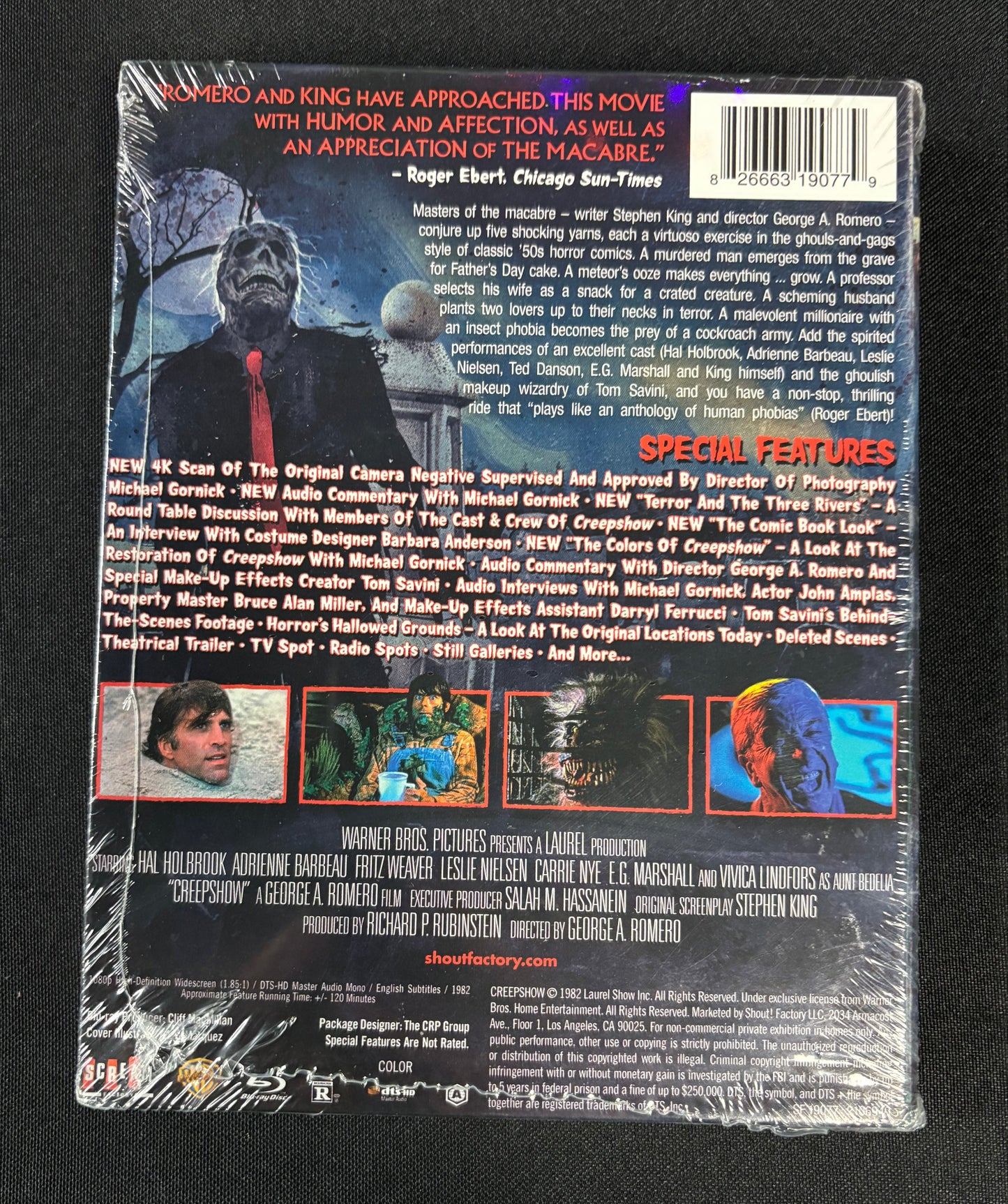 Creepshow (1982) Collector's Edition - Blu Ray - New