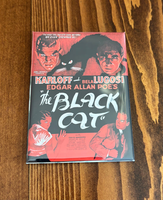 The Black Cat - Magnet