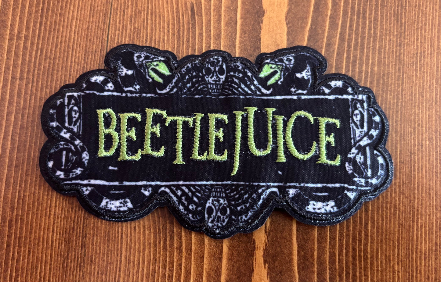 Beetlejuice Logo - Patch