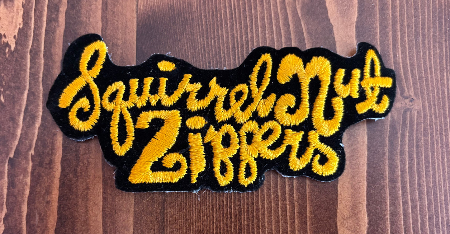 Squirrel Nut Zippers - Patch