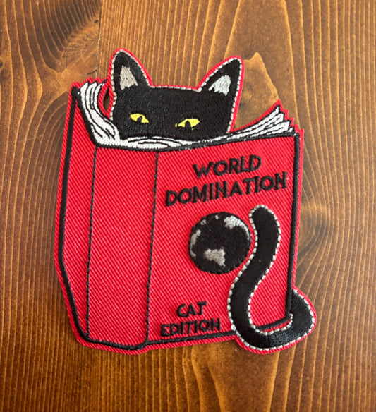 Cat World Domination Book - Patch