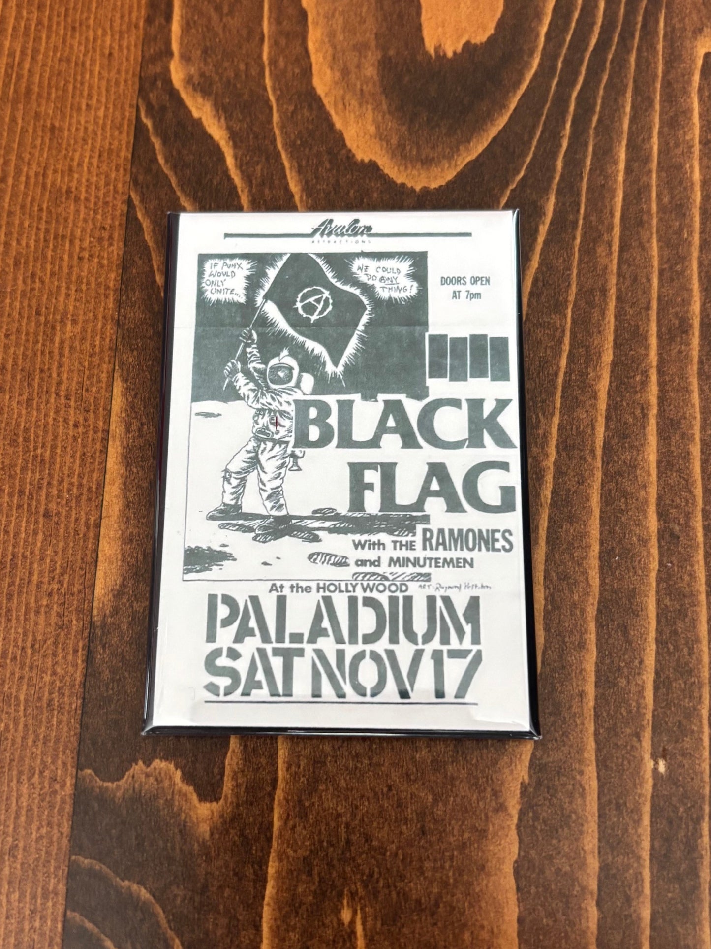 Black Flag with Ramones - Magnet
