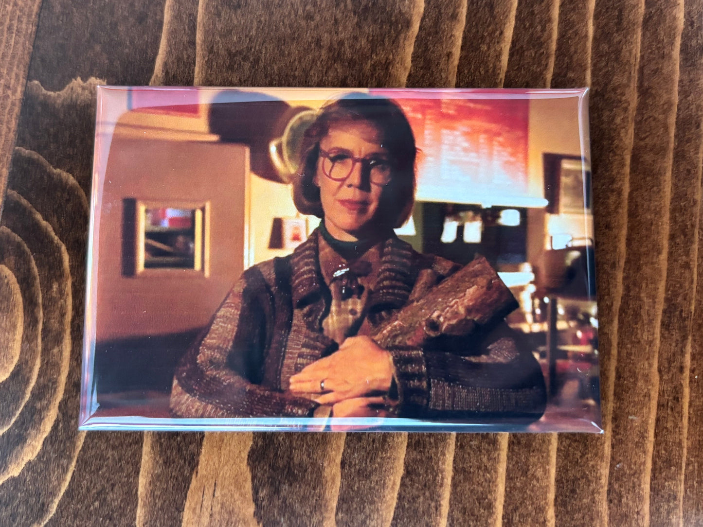 Log Lady Photo - Magnet