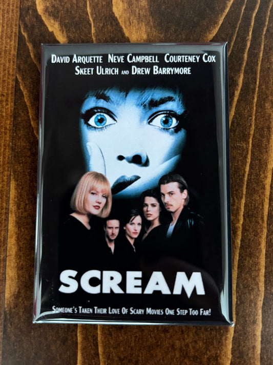 Scream Poster - Magnet