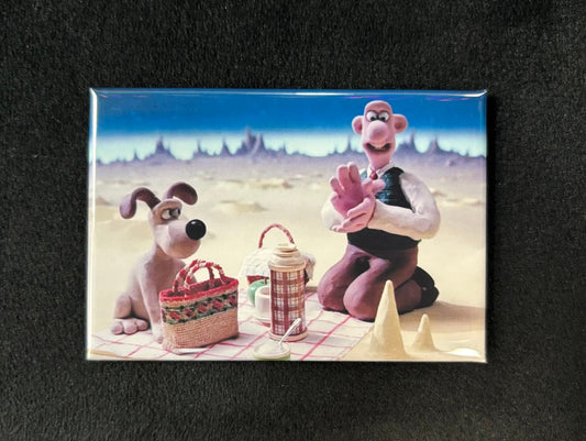 Cheese Wallace and Gromit - Magnet