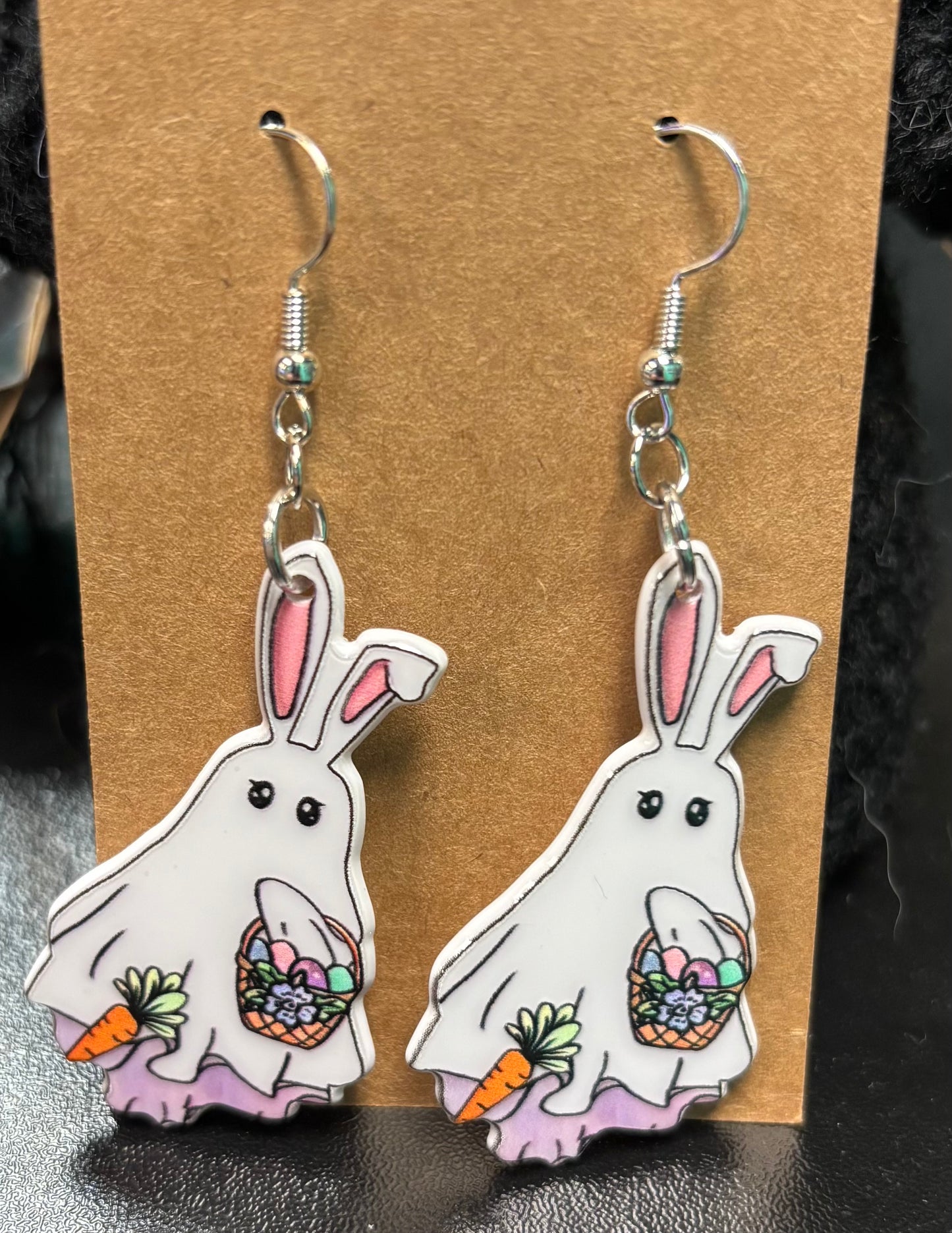 Ghost Bunny - Earrings