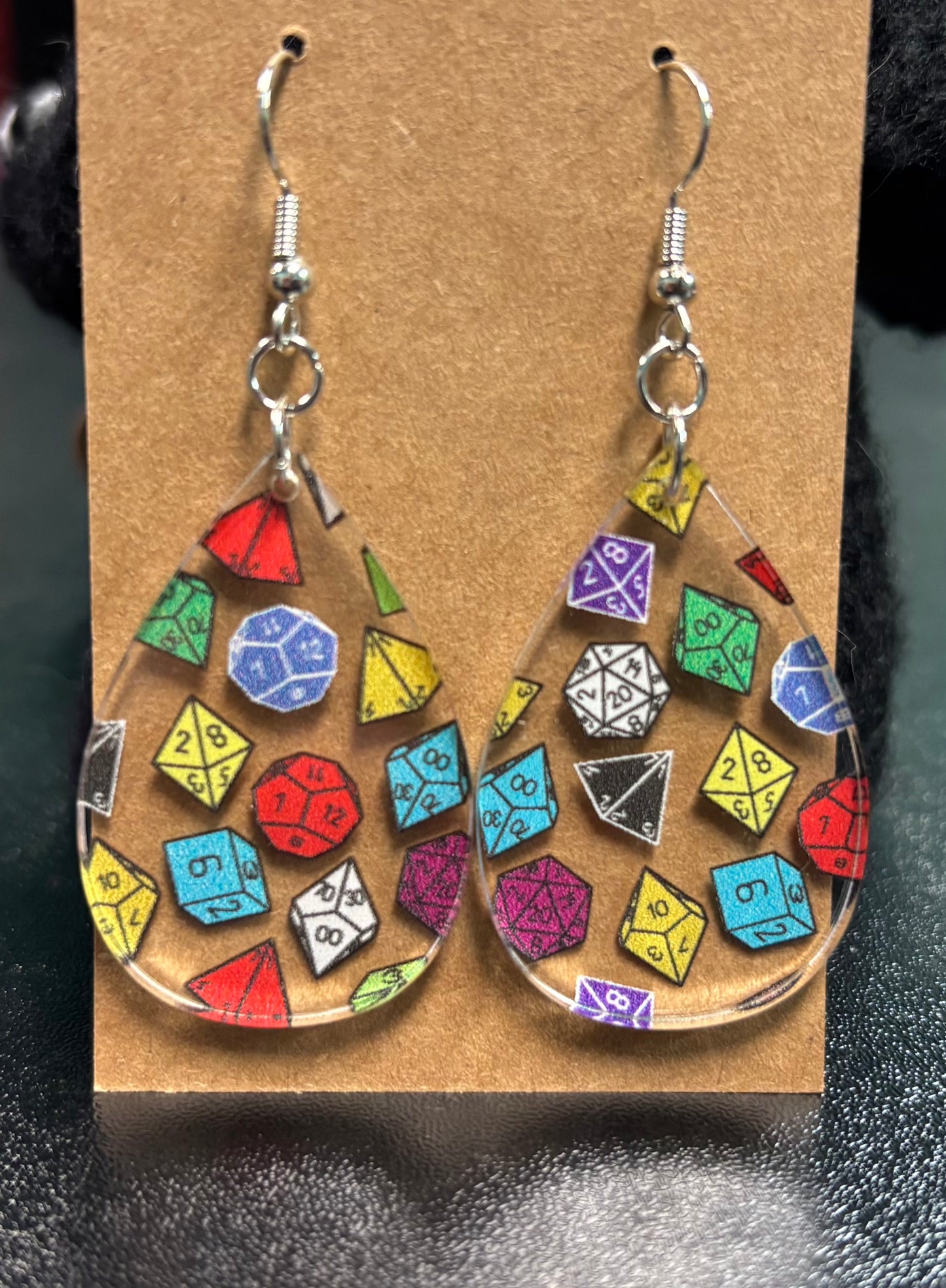 D20 DND - Earrings
