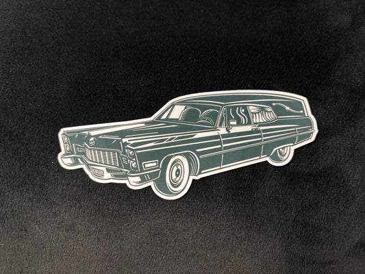 Hearse - Sticker