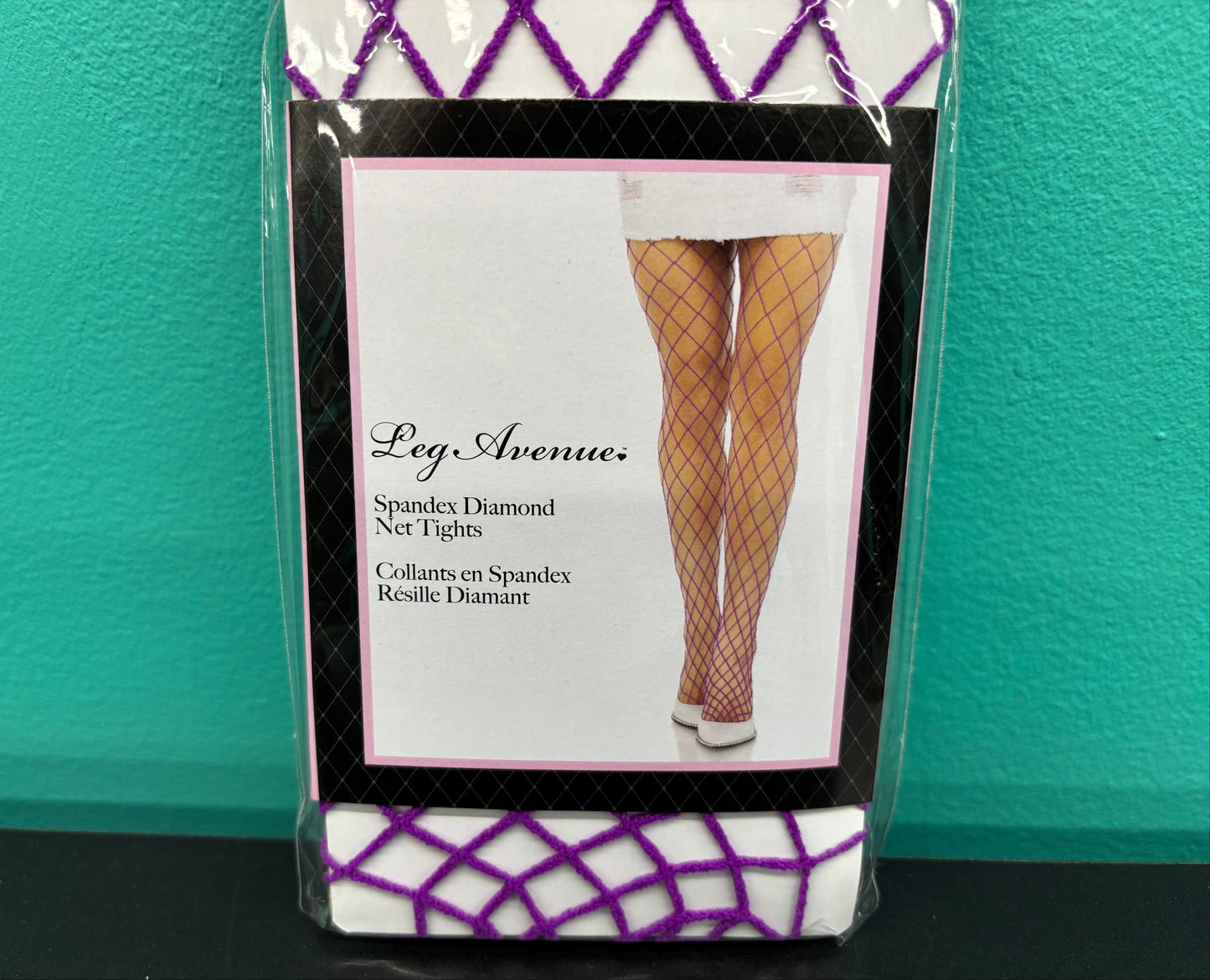Spandex Diamond Net -Tights