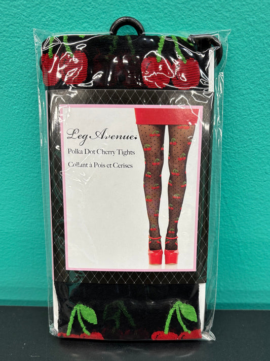 Polka Dot Cherry - Tights