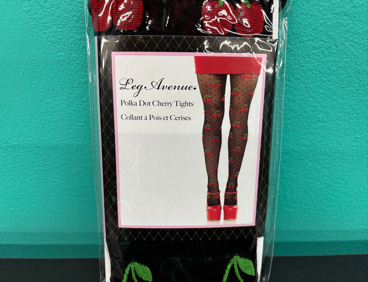 Polka Dot Cherry - Tights