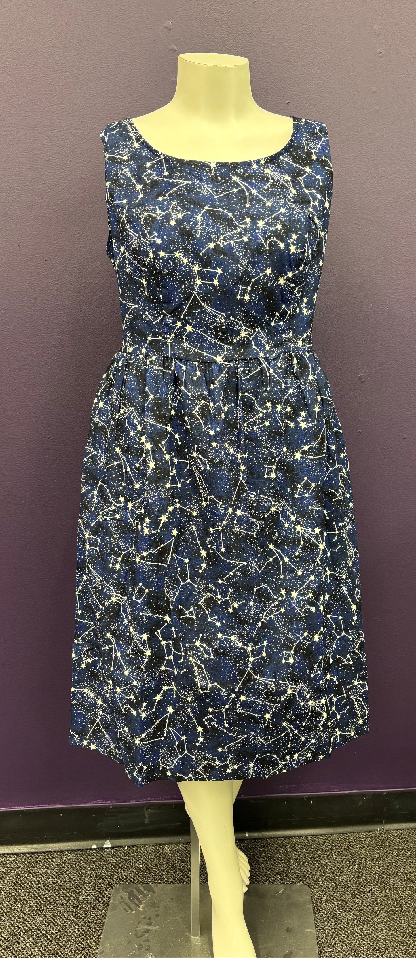 Constellations - Fit and Flare Dress
