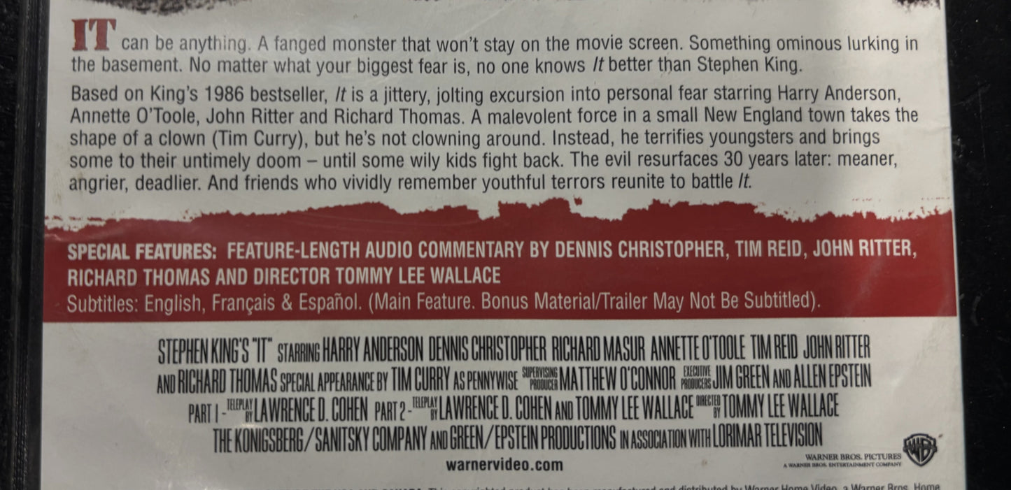It (1990) - DVD - Used
