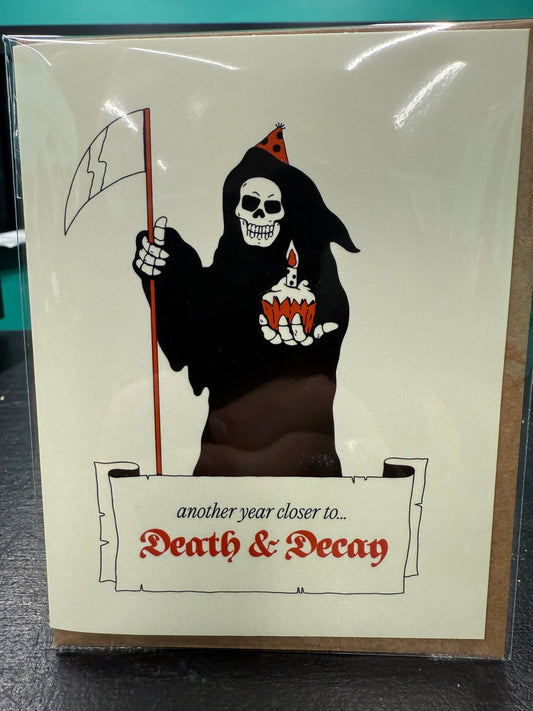 Another Year Closer... - greeting card