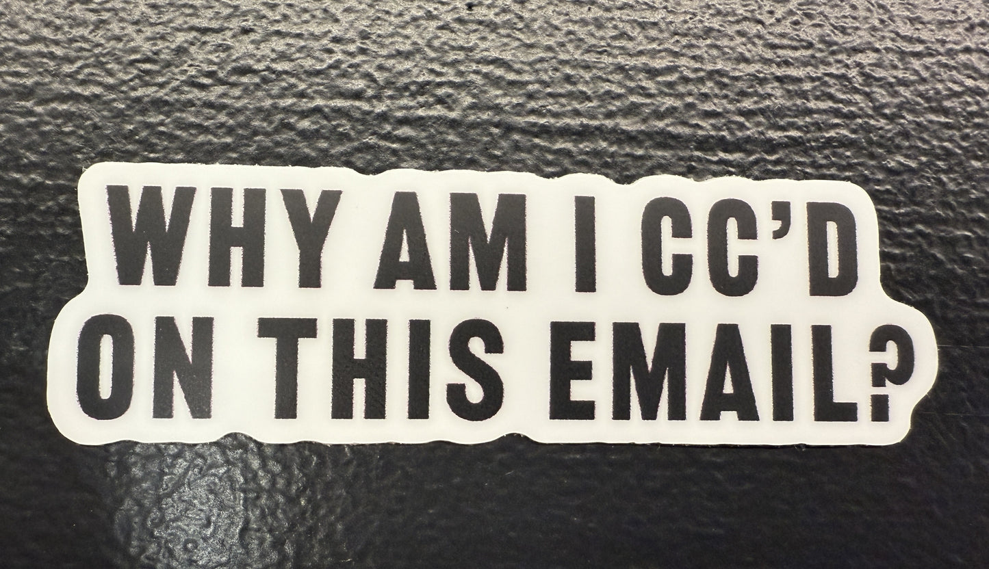 Why Am I... - sticker