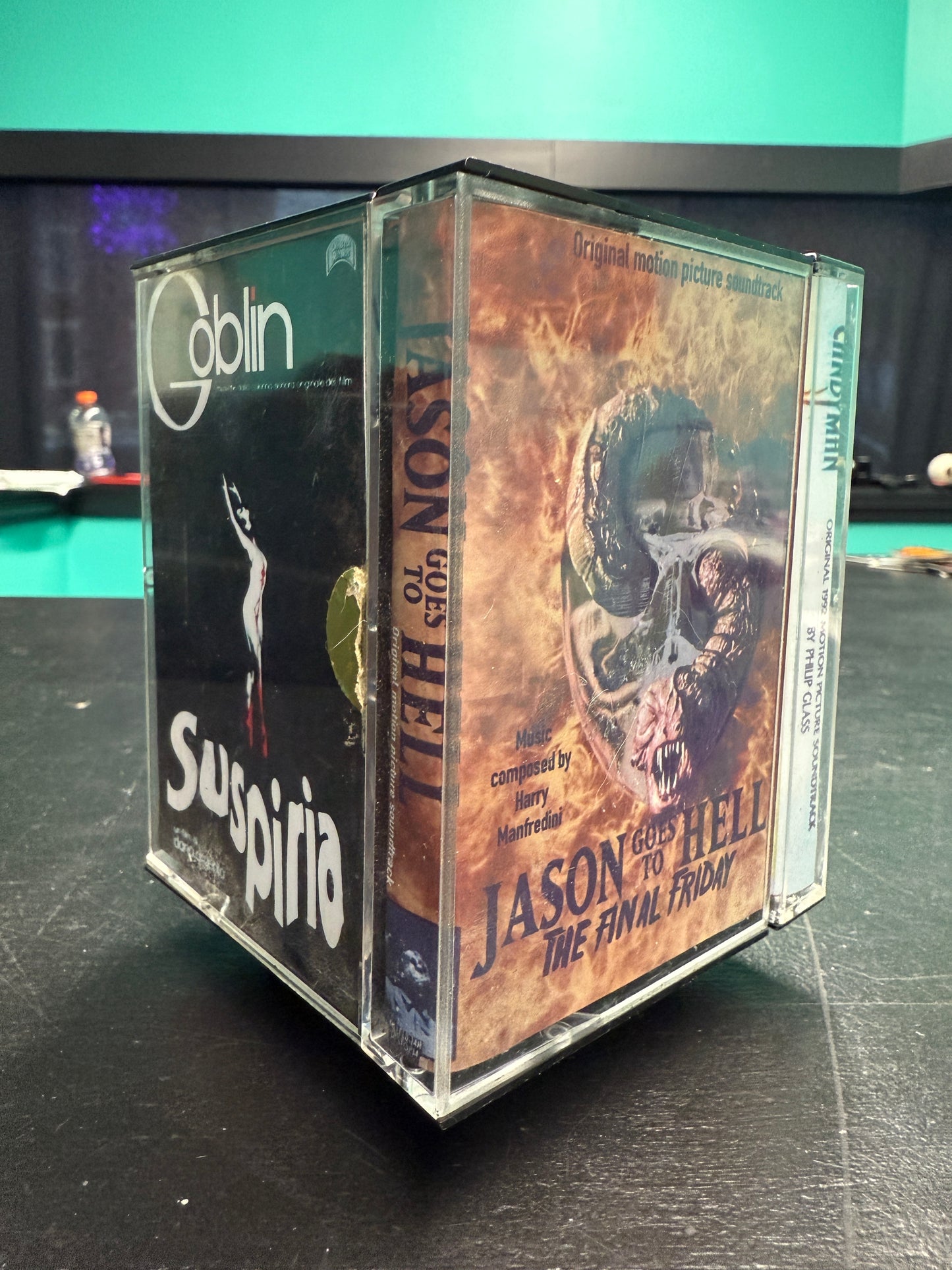 Cassette Display Holder: Suspiria, Jason, Candyman, Return...