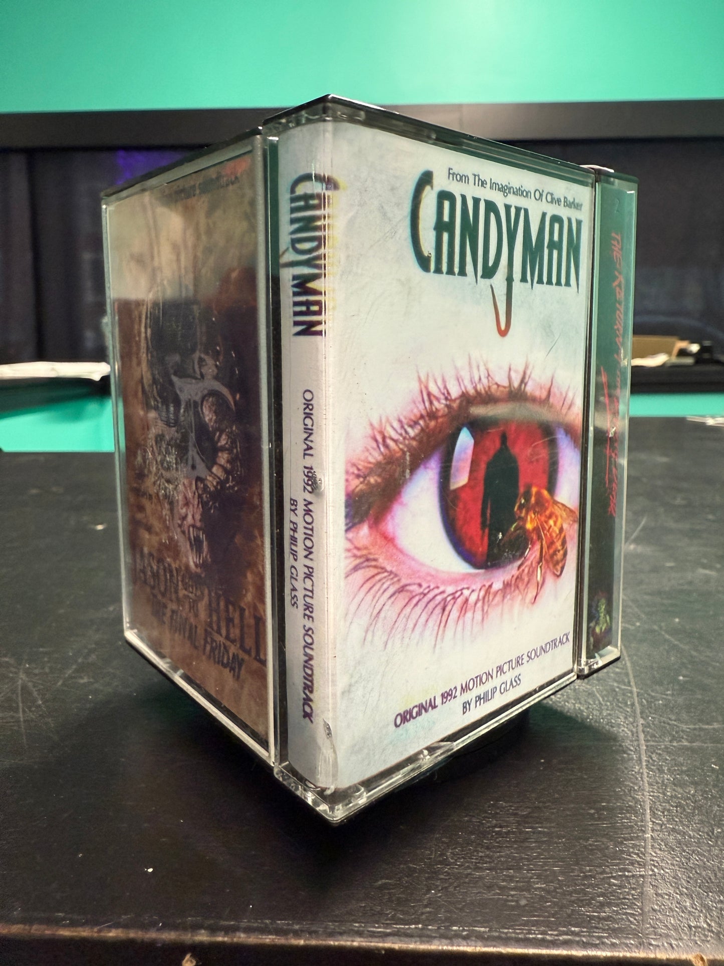 Cassette Display Holder: Suspiria, Jason, Candyman, Return...