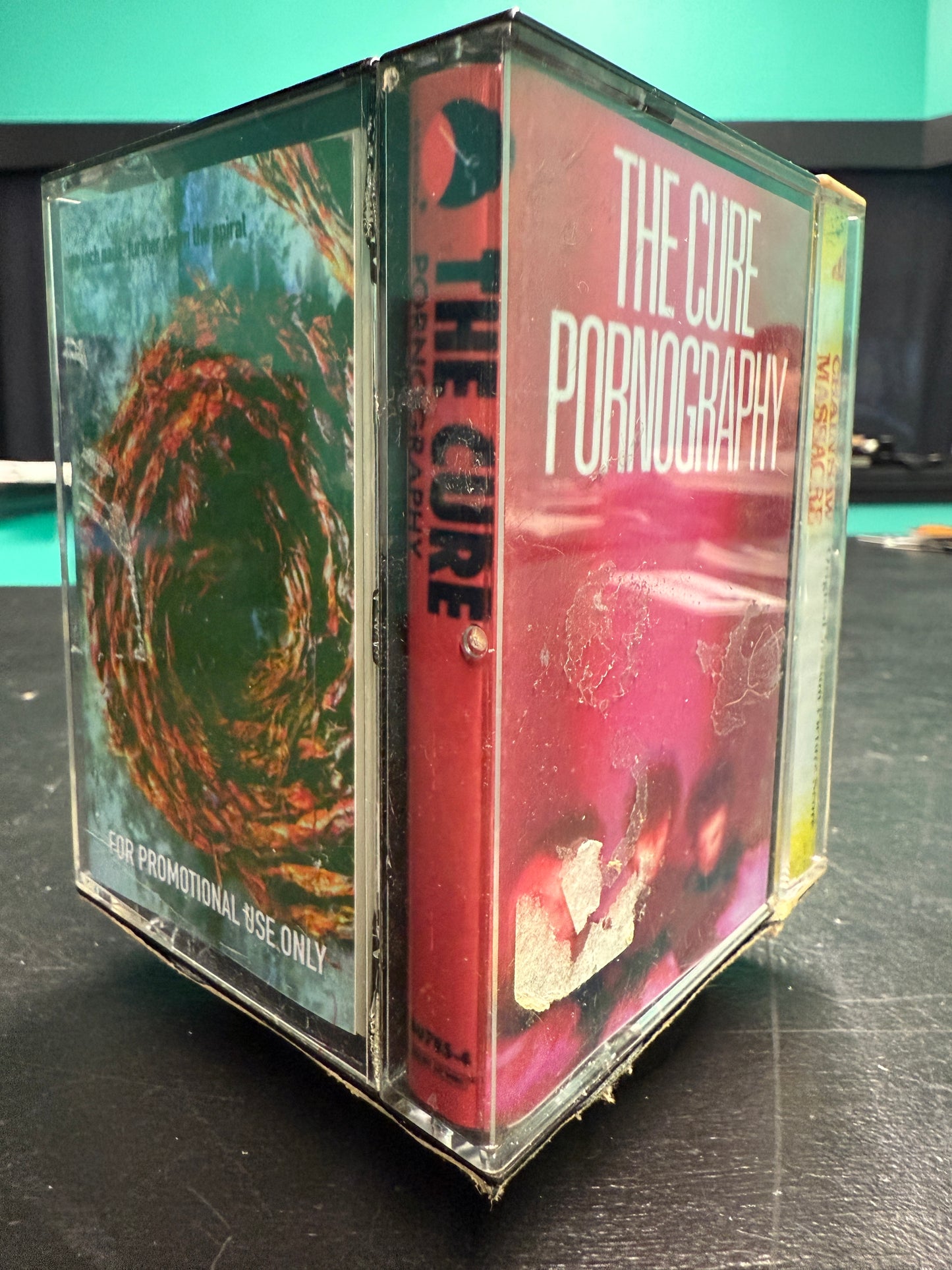 Cassette Display Holder: Texas Chanisaw, NIN, The Cure